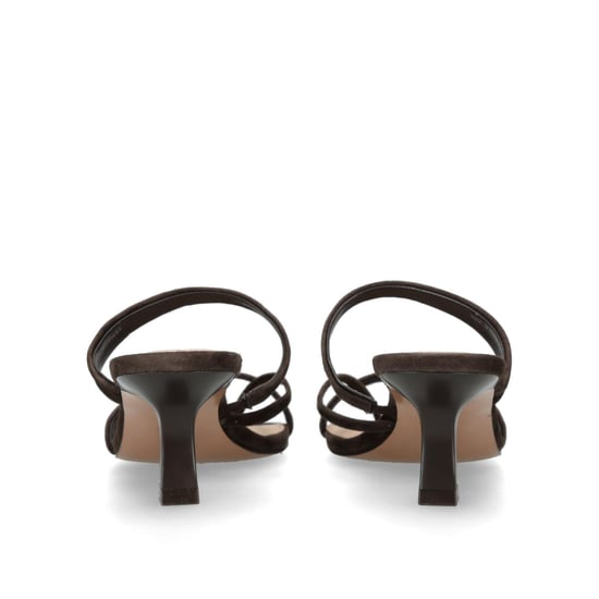 Suede Ajay Brown Suede Sandals - Image 2