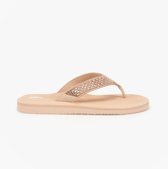 Totes Sol Bounce 0464 Womens Toe-post Sandals Nude - Image 1