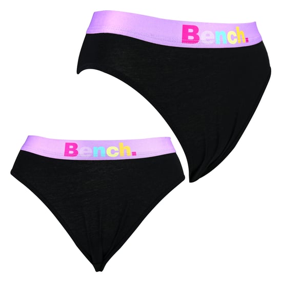 6 Pack Girls Black Cotton Stretch Briefs Soft Breathable Everyday Underwear - Image 4