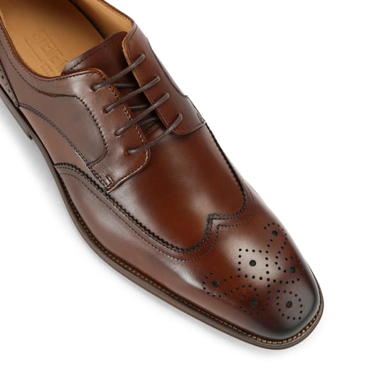 Leather Pedleton Brown Oxfords - Image 4