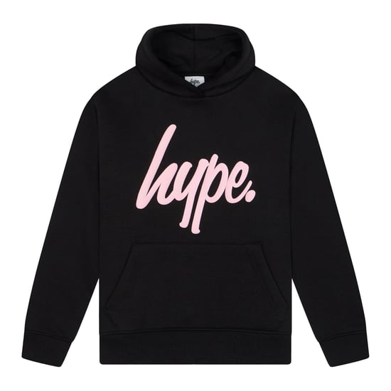 Girls Tracksuit Kids Black Hoodie and Joggers Casual Lounge Set - Image 3