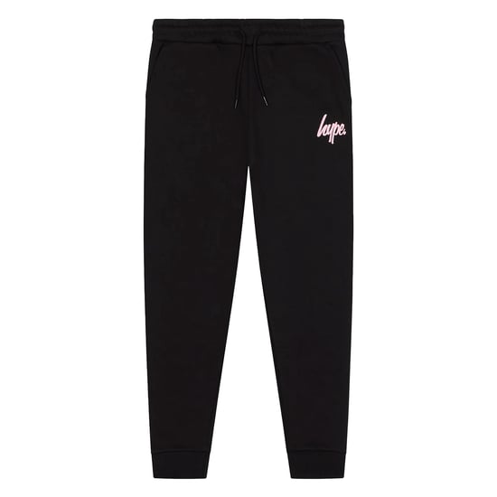 Girls Tracksuit Kids Black Hoodie and Joggers Casual Lounge Set - Image 4