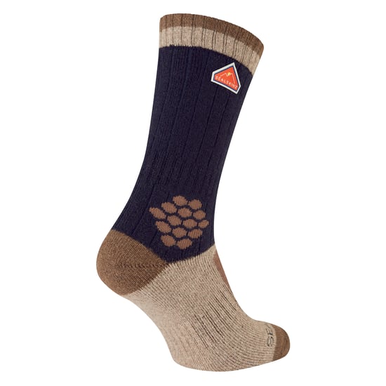 Recycled Wool Mid Colour Block Hiking Socks for Men and Women - Image 2