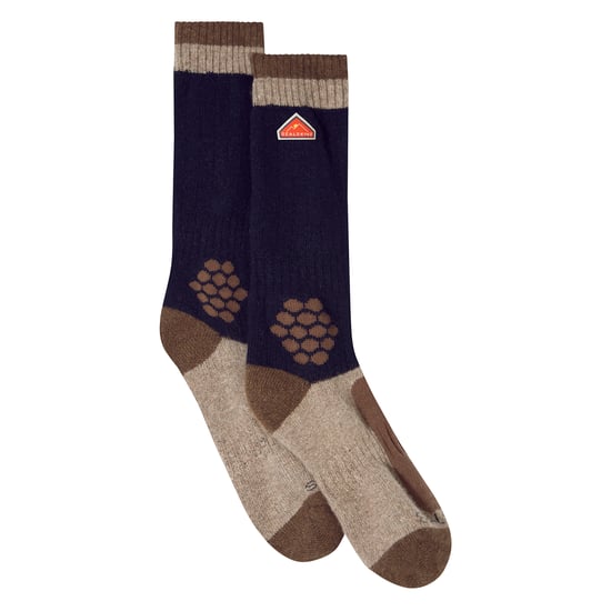Recycled Wool Mid Colour Block Hiking Socks for Men and Women - Image 3