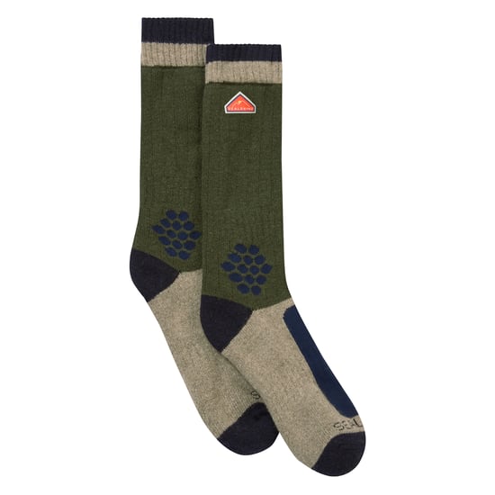 Recycled Wool Mid Colour Block Hiking Socks for Men and Women - Image 3
