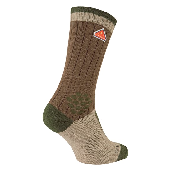 Recycled Wool Mid Colour Block Hiking Socks for Men and Women - Image 2