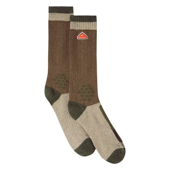 Recycled Wool Mid Colour Block Hiking Socks for Men and Women - Image 3