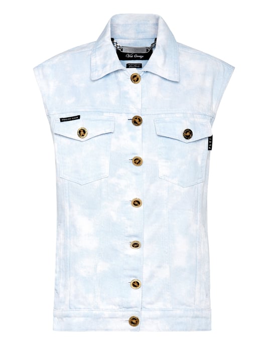 Denim Vest Oversize - Image 1
