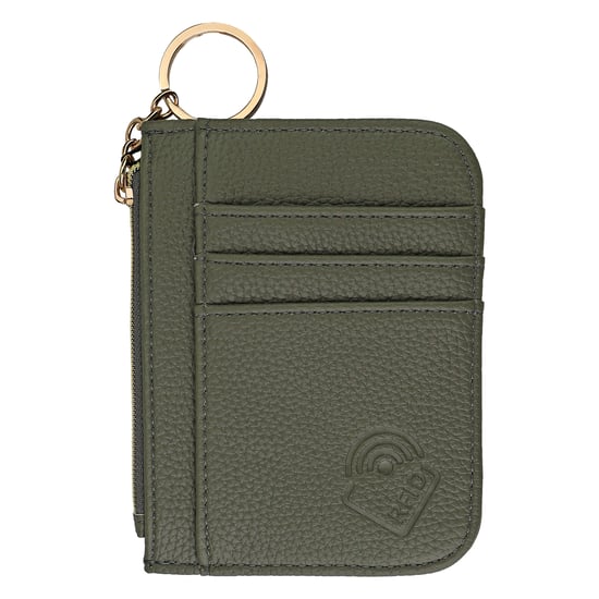 Kvinno Faux Läder Kortfodral Slim Plånbok Med Flera Kortfack Kompakt Design - Image 2