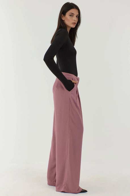 Plissé Wijde Pantalonbroek - Image 2