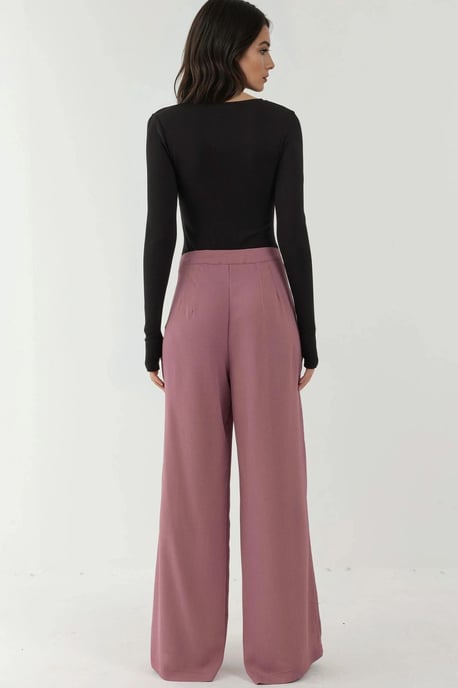 Plissé Wijde Pantalonbroek - Image 3