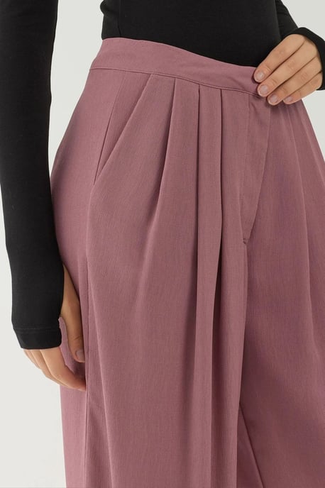Plissé Wijde Pantalonbroek - Image 4