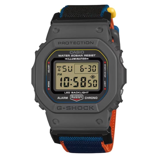 Casio G-shock Men's Multicolour Watch DW-5600MNC-8A2ER - Image 1