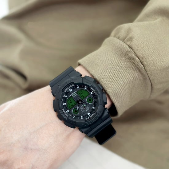 Casio G-shock Men's Black Watch GA-100BEG-1AER - Image 5