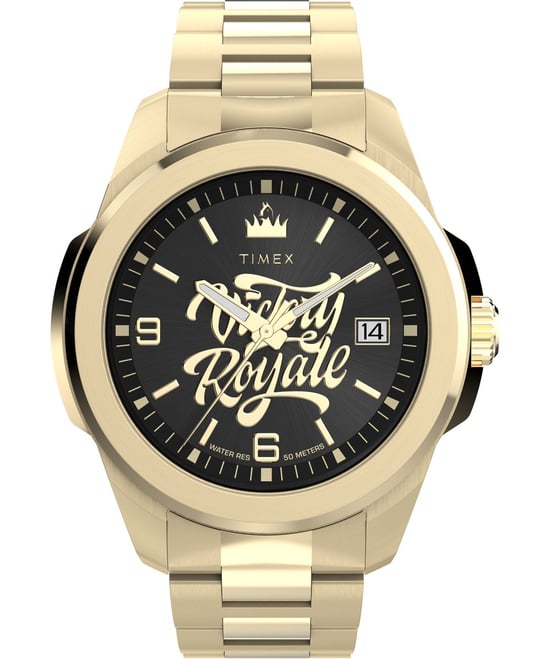 Timex X Fortnite Essex Men's Gold Watch TW2Y47200 - Image 1