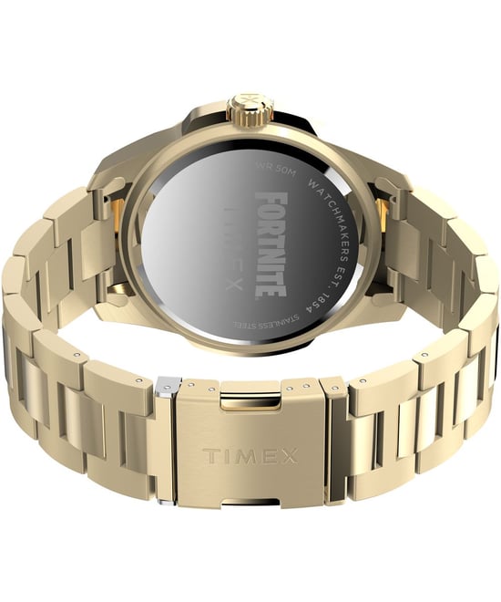 Timex X Fortnite Essex Men's Gold Watch TW2Y47200 - Image 4
