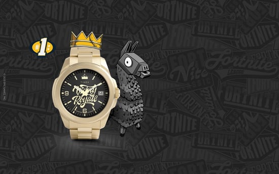 Timex X Fortnite Essex Men's Gold Watch TW2Y47200 - Image 5