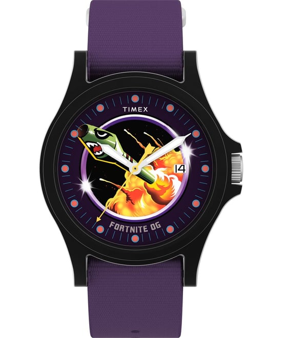 Timex X Fortnite Acadia Men's Purple Watch TW2Y46300 - Image 1