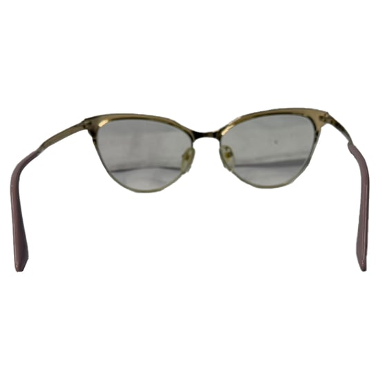 Prada 55S 52-16-140 Eyeglasses in Pink Metal - Image 4