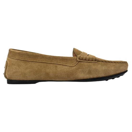 Tod's City Gommino Loafers in Bruin Suède - Image 1