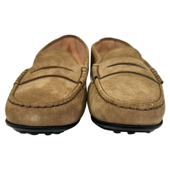 Tod's City Gommino Loafers in Bruin Suède - Image 2