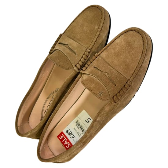 Tod's City Gommino Loafers in Bruin Suède - Image 6