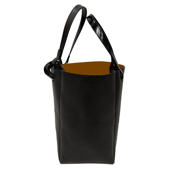 JW Anderson JWA Hörnväska i svart läder - Image 2