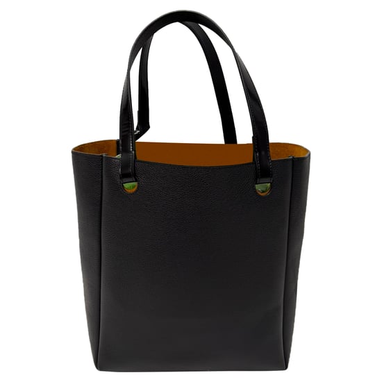JW Anderson JWA Hörnväska i svart läder - Image 4