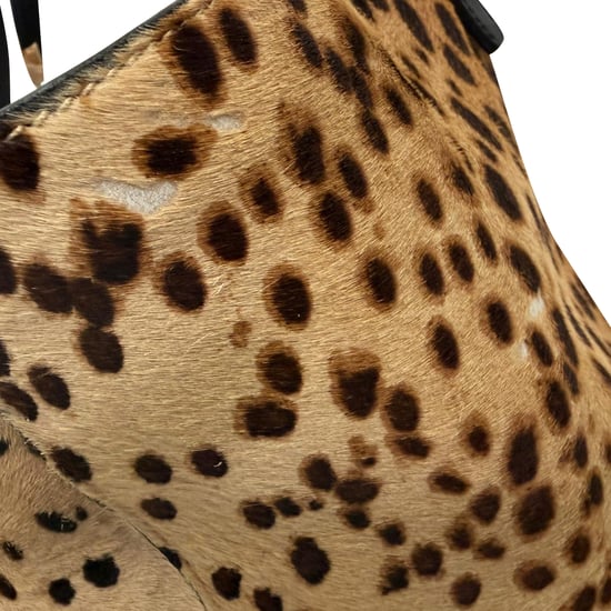 Chloé Leopard-Print Tote Bag in Brown Pony Hair - Image 5