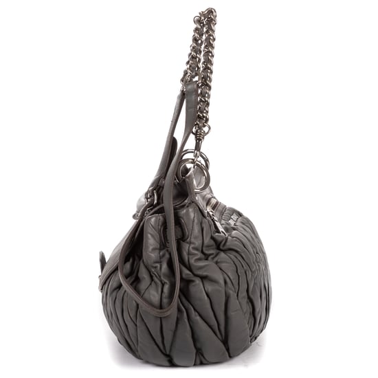 Coffer Flap Hobo Shoulder Bag - Image 3
