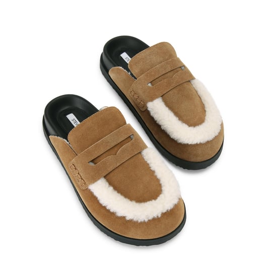 Suede Tomlin Brown Mules - Image 2