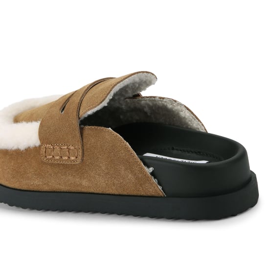 Suede Tomlin Brown Mules - Image 3