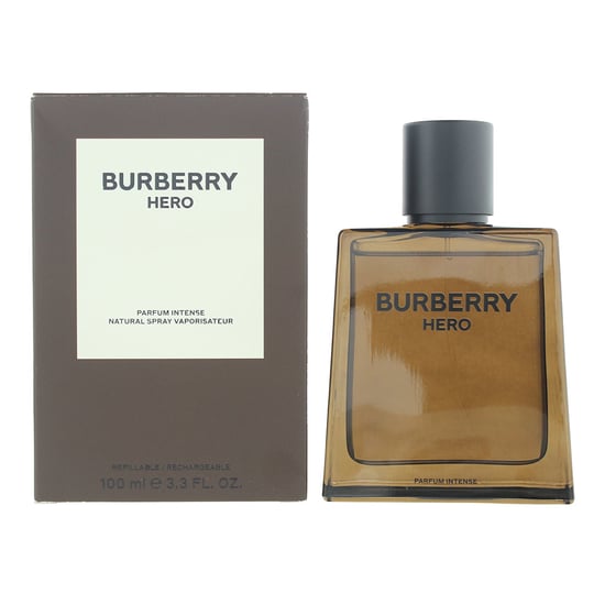 Burberry Hero Parfum Intense 100ml Refillable Spray for Him - Image 1