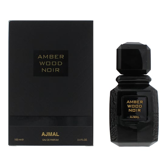 Ajmal Amber Wood Noir Eau de Parfum 100ml Spray Unisex - Image 1