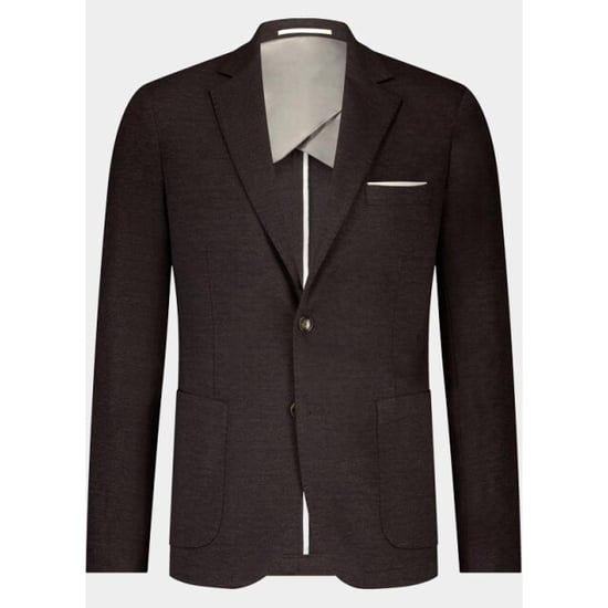 Bos Bright Blue Colbert mylo jersey jacket drop 8 253038my69bo/870 dark brown - Image 2