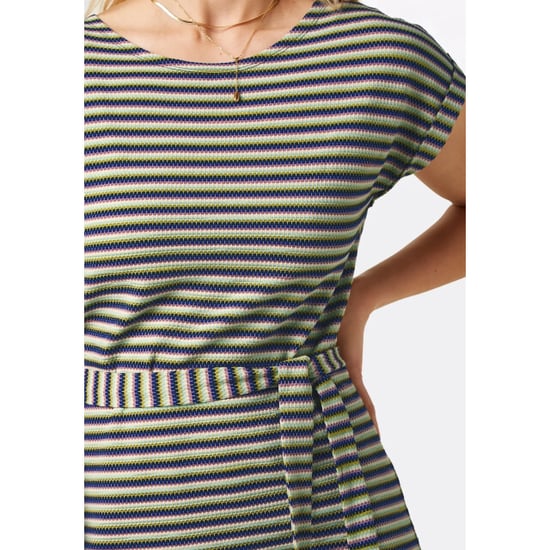 King Louie Aria tunic dress bebop stripe black 09784 - Image 2