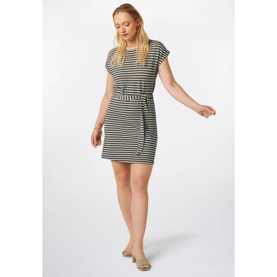 King Louie Aria tunic dress bebop stripe black 09784 - Image 4