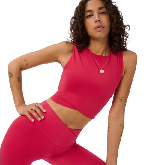Sweaty Betty All day cropped wrap tank - Image 1