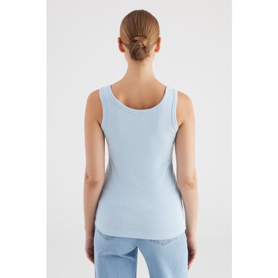 C.O.J. Denim Top olivia baby blue - Image 2
