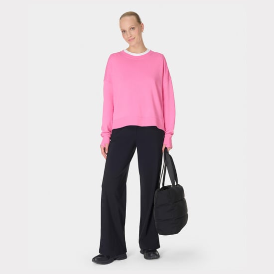 Sweaty Betty After class crop sweatshirt - Image 2