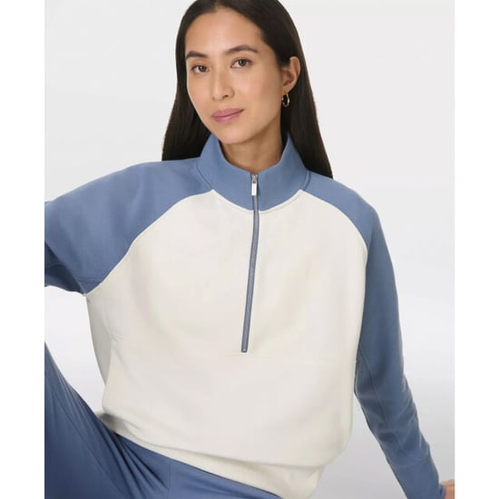 Sweaty Betty Revive half zip colour-block - Image 3