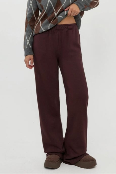 Avslappnad passform elastisk midja jogger - Image 1