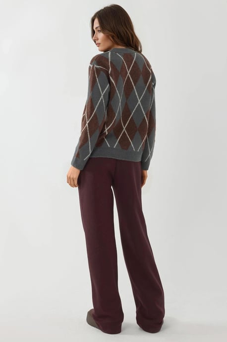 Avslappnad passform elastisk midja jogger - Image 3