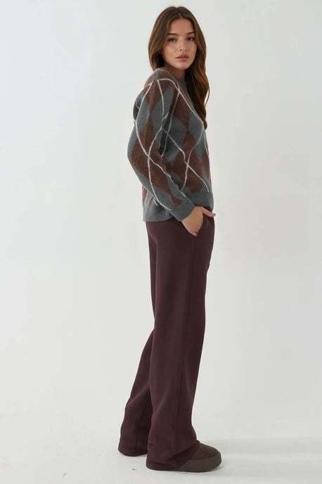 Avslappnad passform elastisk midja jogger - Image 4