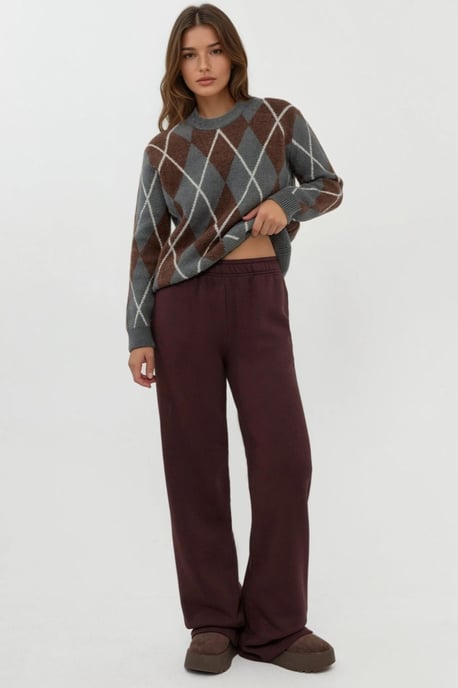 Avslappnad passform elastisk midja jogger - Image 6