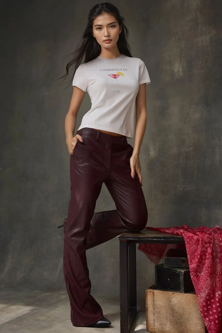 Crew Neck Gedrukt Baby T-shirt - Image 3