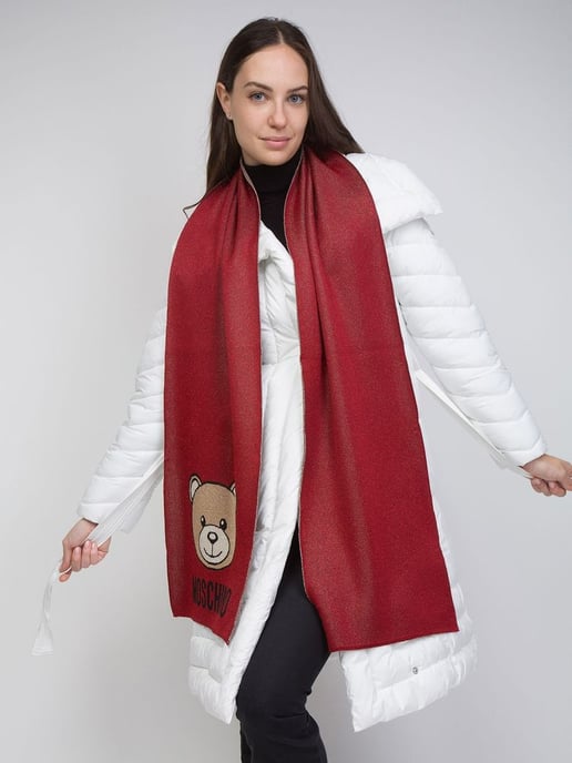 Moschino Scarf Red - Image 3