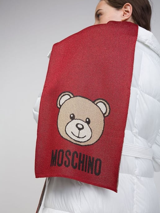 Moschino Scarf Red - Image 4