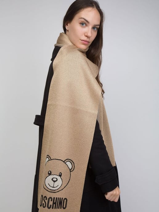 Moschino Scarf Brown - Image 4