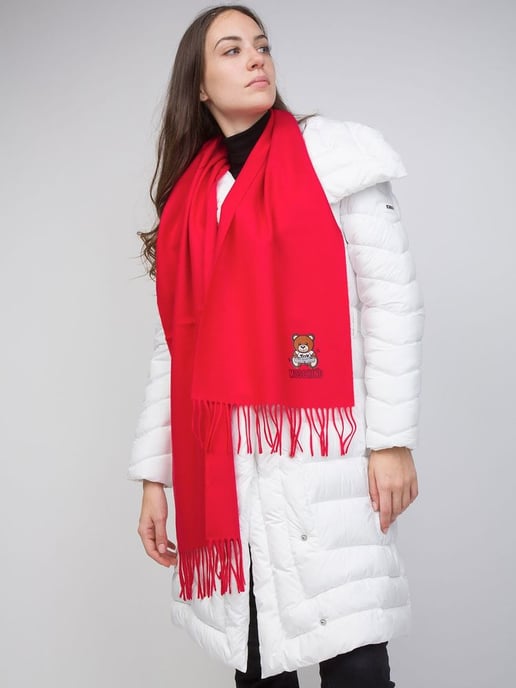 Moschino Scarf Red - Image 4